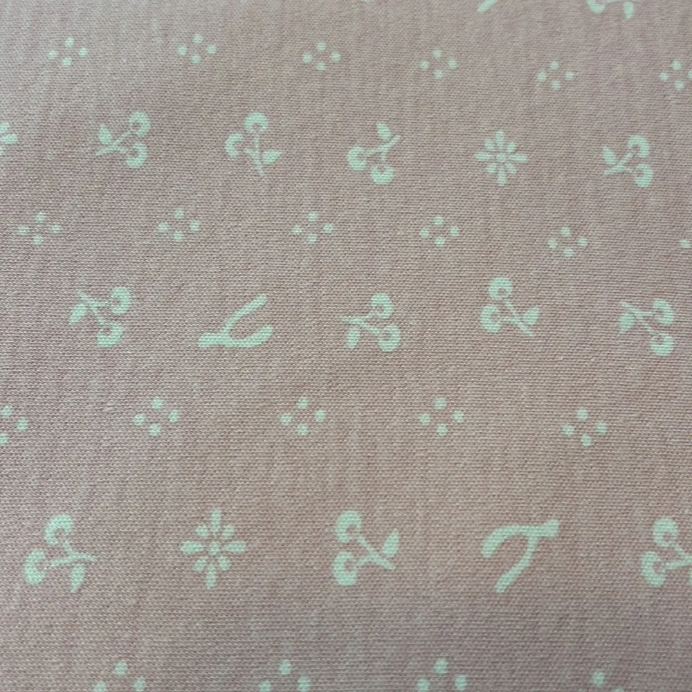 Pale pink Merryweather cotton knit fabric - Picture 6 of 6